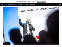 Tablet Screenshot of colinmoon.com